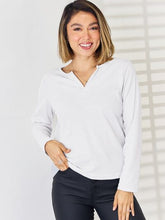 Load image into Gallery viewer, Notched Long Sleeve T-Shirt
