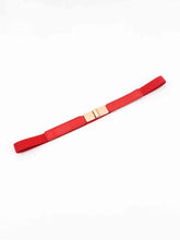 Load image into Gallery viewer, PU Elastic Skinny Belt
