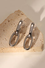 Load image into Gallery viewer, Gold-Plated Chain Link Earrings
