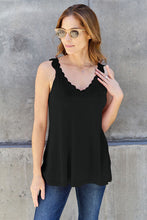 Load image into Gallery viewer, Basic Bae Full Size Lace Detail V-Neck Cutout Cami
