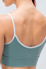 Load image into Gallery viewer, Contrast Crisscross Strap Sports Bra
