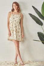 Load image into Gallery viewer, MERROW RUFFLE DETAIL MIDI DRESS WITH BACK BOW
