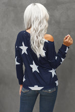 Load image into Gallery viewer, Star Print Long Sleeve Sweatshirt
