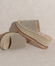Load image into Gallery viewer, OASIS SOCIETY Ivy   Espadrille Platform Slide
