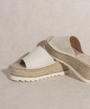 Load image into Gallery viewer, OASIS SOCIETY Ivy   Espadrille Platform Slide
