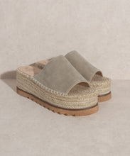 Load image into Gallery viewer, OASIS SOCIETY Ivy   Espadrille Platform Slide
