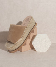 Load image into Gallery viewer, OASIS SOCIETY Ivy   Espadrille Platform Slide
