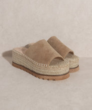 Load image into Gallery viewer, OASIS SOCIETY Ivy   Espadrille Platform Slide
