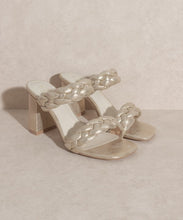 Load image into Gallery viewer, OASIS SOCIETY Savannah   Metallic Heel
