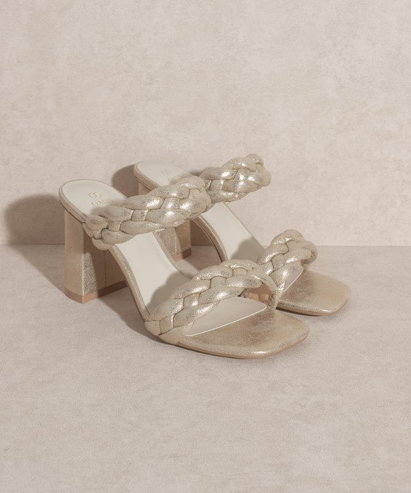 OASIS SOCIETY Savannah   Metallic Heel
