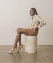 Load image into Gallery viewer, OASIS SOCIETY Savannah   Metallic Heel
