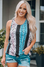 Load image into Gallery viewer, Polka Dot Racerback Tank Top
