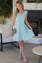Load image into Gallery viewer, Cute Ruffle Collar Summer Dress
