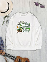 Load image into Gallery viewer, HAPPY ST. PATRICK&#39;S DAY Round Neck Sweatshirt
