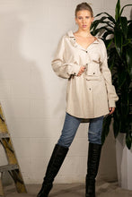 Load image into Gallery viewer, LINEN SHIRTS DRESS WITH BELT POCKET
