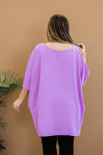 Load image into Gallery viewer, ODDI Wanderer Full Size Run Embroidered Poncho Top
