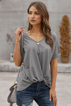 Load image into Gallery viewer, Plain Twist T-Shirt
