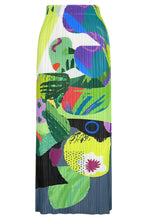 Load image into Gallery viewer, Mixed Print Accordion Pleated Midi Skirt
