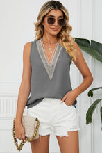 Load image into Gallery viewer, V-Neck Wide Strap Tank
