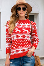 Load image into Gallery viewer, Christmas Round Neck Sweater
