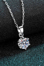 Load image into Gallery viewer, 1 Carat Moissanite 925 Sterling Silver Necklace
