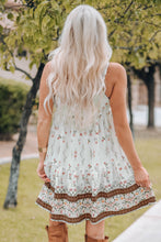 Load image into Gallery viewer, Floral Button Front Ruffled Babydoll Dress
