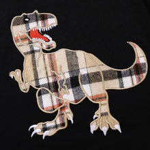 Load image into Gallery viewer, Kids Dinosaur Graphic Tee and Plaid Shorts Set
