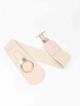 Load image into Gallery viewer, PU Elastic Wide Belt with Alloy Buckle
