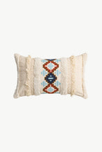 Load image into Gallery viewer, 2 Picks Embroidered Fringe Detail Pillow Cover
