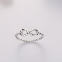 Load image into Gallery viewer, Number 8 Zircon 925 Sterling Silver Ring
