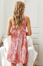 Load image into Gallery viewer, Tie Dye Knit Tank Dress
