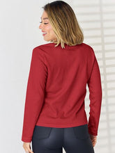 Load image into Gallery viewer, Notched Long Sleeve T-Shirt
