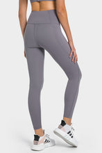 Load image into Gallery viewer, High Waist Ankle-Length Yoga Leggings with Pockets
