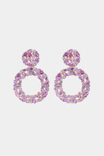 Load image into Gallery viewer, Round Shape Acrylic Dangle Earrings
