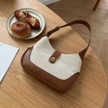 Load image into Gallery viewer, Contrast Canvas Shoulder Bag
