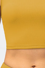 Load image into Gallery viewer, Ribbed Cropped Yoga Racerback Tank Top
