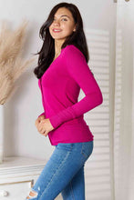 Load image into Gallery viewer, Zenana Full Size V-Neck Long Sleeve Cardigan
