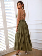 Load image into Gallery viewer, Cutout Halter Neck Backless Pleated Dress
