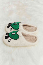 Load image into Gallery viewer, Melody Love Heart Print Plush Slippers
