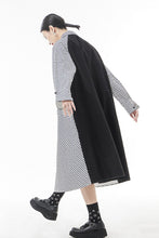 Load image into Gallery viewer, Printed Two-Tone Button Down Shirt Dress
