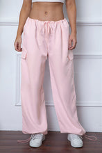 Load image into Gallery viewer, Drawstring Waist Pants with Pockets
