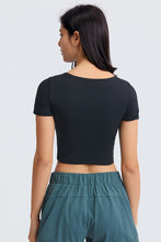 Load image into Gallery viewer, Cut Out Front Sports Tank Top
