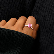 Load image into Gallery viewer, Heart Zircon 925 Sterling Silver Ring
