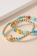 Load image into Gallery viewer, Smile Flower Bracelet Set
