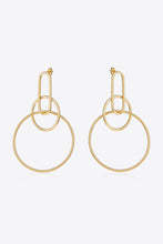Load image into Gallery viewer, Speak For Yourself Link Hoop Earrings
