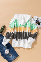 Load image into Gallery viewer, Tie-Dye Drawstring Pullover Hoodie
