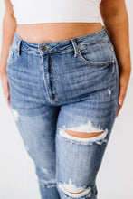 Load image into Gallery viewer, RISEN Melissa High Rise Distressed Skinny Jeans
