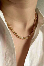 Load image into Gallery viewer, 18K Stainless Steel U-Shape Chain Necklace
