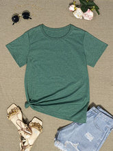 Load image into Gallery viewer, Round Neck Short Sleeve T-Shirt
