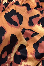 Load image into Gallery viewer, Surplice Neck Leopard Long Sleeve Dress
